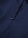 Blue 1940s Solid Short Sleeves Lapel Dress