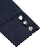 Dark Blue 1950s Solid Belted Coat