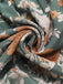 1930s V-Neck Floral Sleeveless Dress