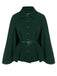 Camel Color 1940s Lapel Cape Coat