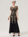 1920s Sequins Beading Mesh Formal Dress