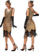 1920s V-Neck Sequined Tassel Gatsby Dress