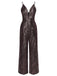 1930s Sequined Shiny Slip Vintage Jumpsuit
