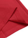Red 1930s Cherry Cupcake Strap Jumpsuit