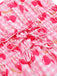 Pink 1950s Cherry Spaghetti Strap Dress