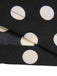 Black 1940s Polka Dots Cross Halter Jumpsuit