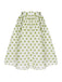 [Pre-Sale] Green 1940s Schiffon Polka Dots Skirt