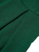 Green 1930s V-Neck Sleeveless Jumpsuit