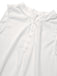 White 1930s Mandarin Collar Sleeveless Blouse