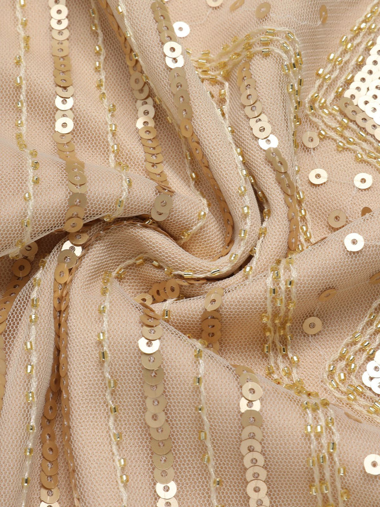1920s Sequin Beaded Tassel Gastby Dress