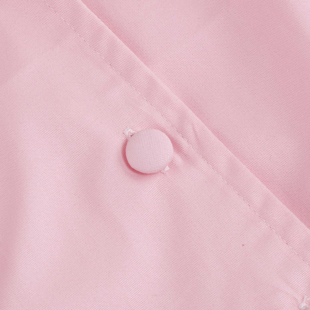 1950s Lapel Contrast Belted Dress
