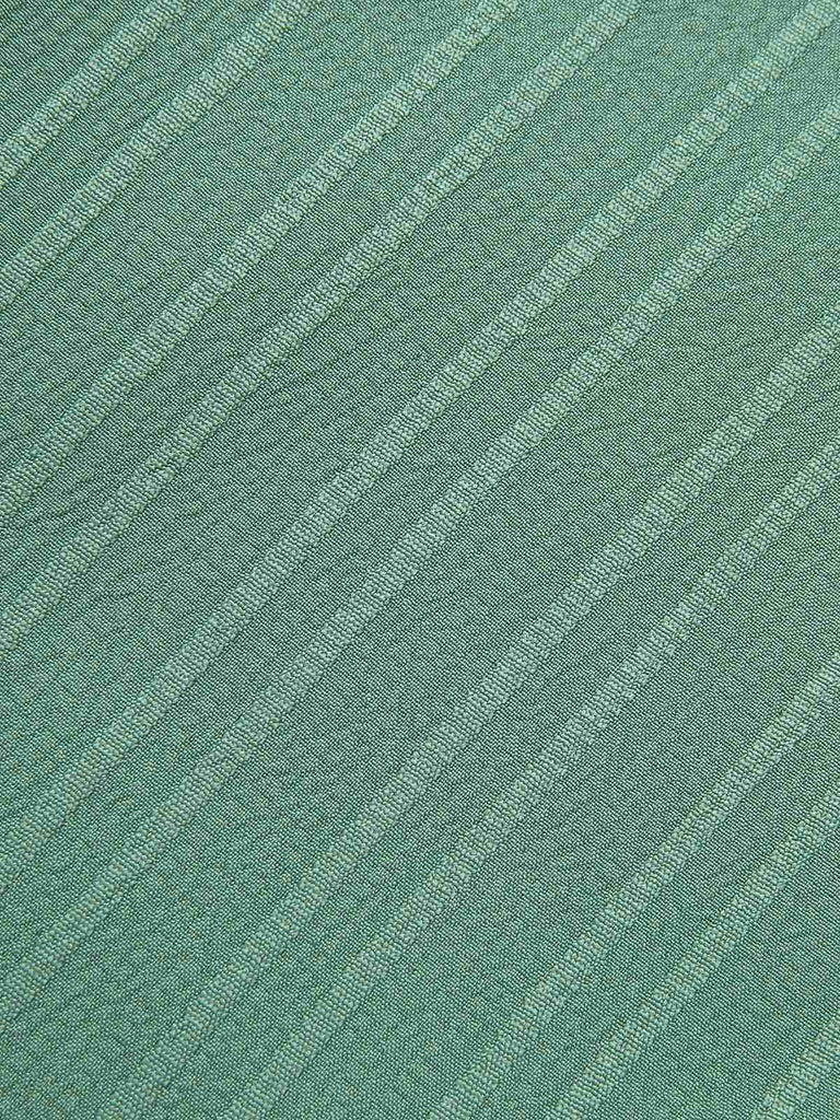 Green 1950s V-Neck Smocked Cap Sleeves Romper