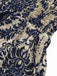 1970s Baroque Prints Square Neck Ruffles Romper