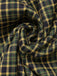 Green 1950s Plaid Patchwork Lapel Dress