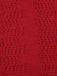 Red 1980s Christmas Bowknot Crop Sweater