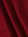 Deep Red 1950s Stripes Wide Leg Belted Pants
