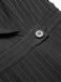 Gray 1940s Pinstripes Sleeveless Lapel Jumpsuit