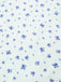 White 1940s Cotton Slanted Tie Floral Dress