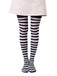 Color-Contrasted Stripe Tights Pantyhose