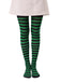Color-Contrasted Stripe Tights Pantyhose
