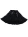 1950s Solid Halloween Mesh Underskirt Petticoat