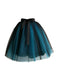 Gradient 1950s Ribbon Belt Mesh Underskirt Petticoat