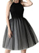 Gradient 1950s Ribbon Belt Mesh Underskirt Petticoat