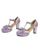 Bowknot Chunky Heels Mary Jane Shoes