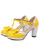 Bowknot Chunky Heels Mary Jane Shoes