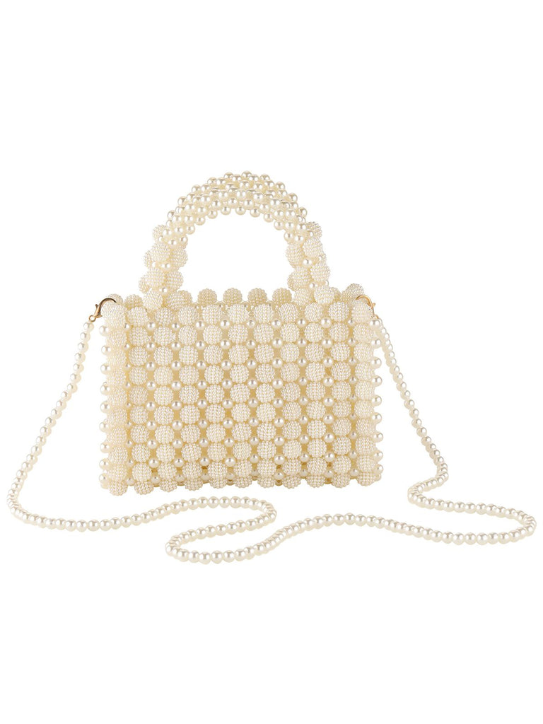 Vintage Bayberry Ball Pearl Dinner Bag