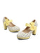 Mary Jane Polka Dots Bowknot Chunky Heels