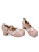 Vintage Lace Pearl Mary Jane Shoes