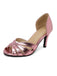 Vintage Solid Peep Toe Hollow Slip-On High Heels