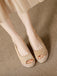 Vintage Peep Toe Slingback Wedge Sandals