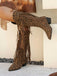Vintage Tassel Chunky High-heeled Boots
