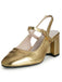 Pointed-Toe Ankle Strap Chunky-Heel Sandals, vintage shoes, retro heels - perfect for women who love vintage and retro fashion