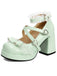 Elegant Vintage Floral Lace Shoes 13