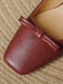 Wine Red Vintage Classic Shoes 7