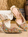 Gold Vintage Classic Shoes 2