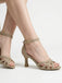 Beige 1950s Vintage Shoes 4