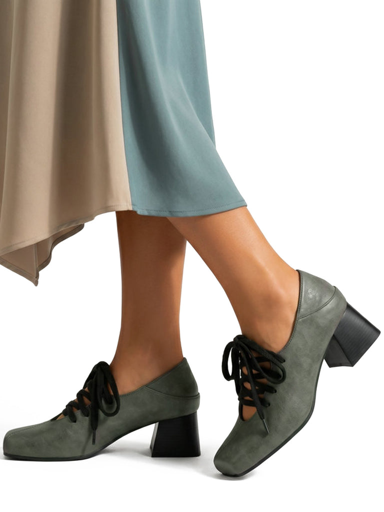 Black Vintage Shoes 10