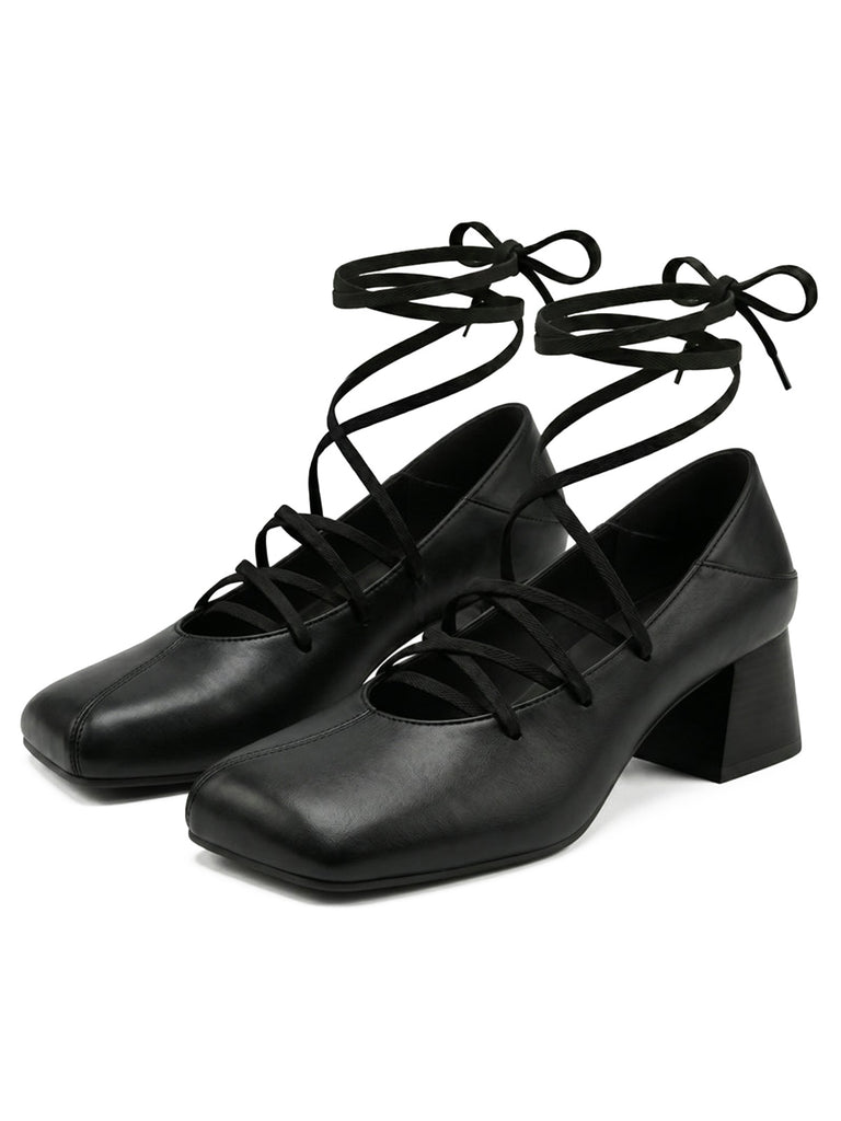 Black Vintage Shoes