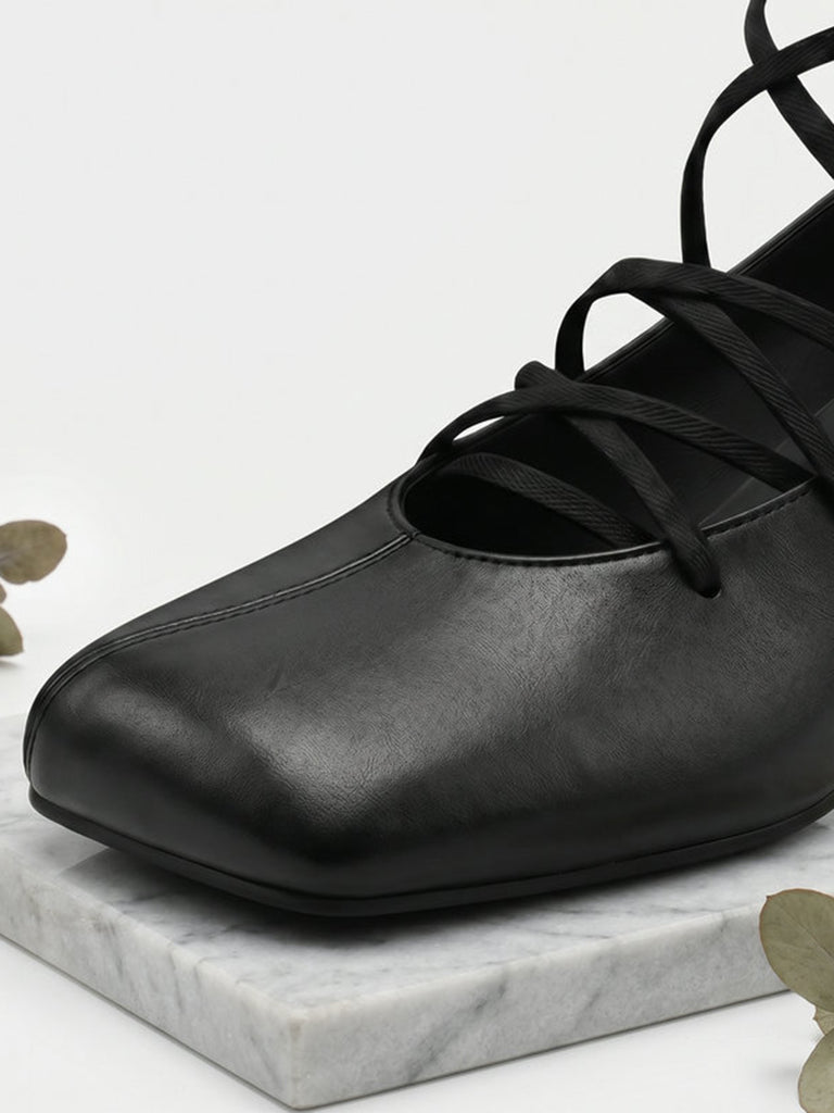 Black Vintage Shoes 3
