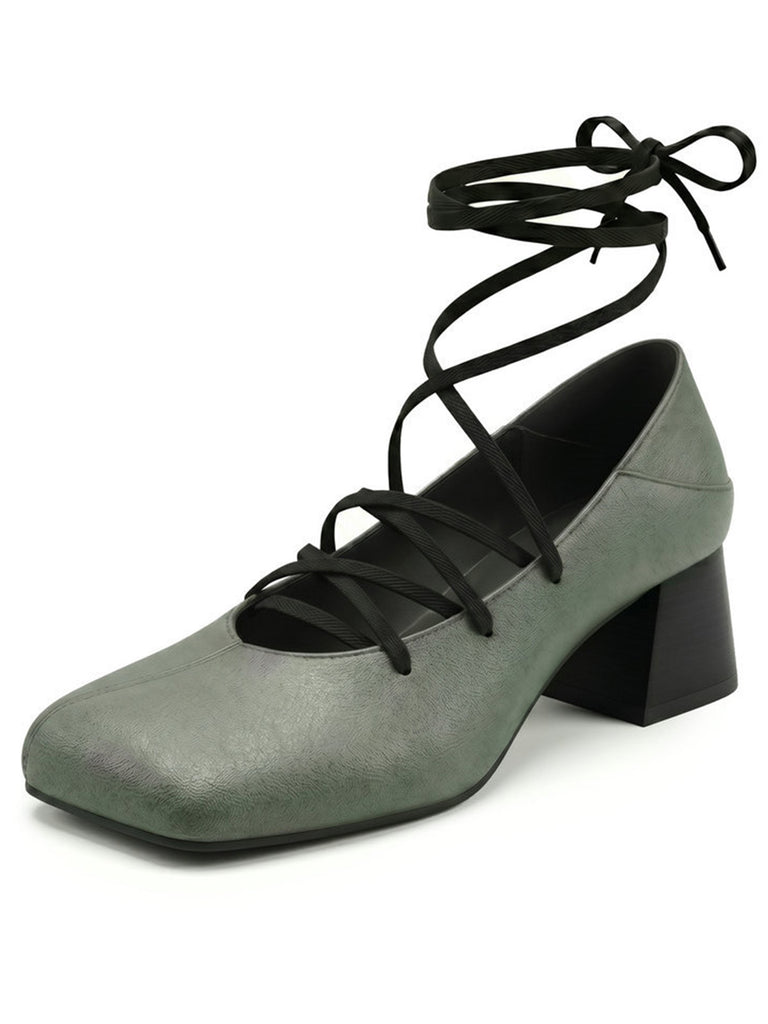 Black Vintage Shoes 6