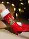 Christmas Knee High Festival Riding Boots 9