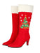 Christmas Knee High Festival Riding Boots 13