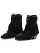 Black Fringe Shoes 1