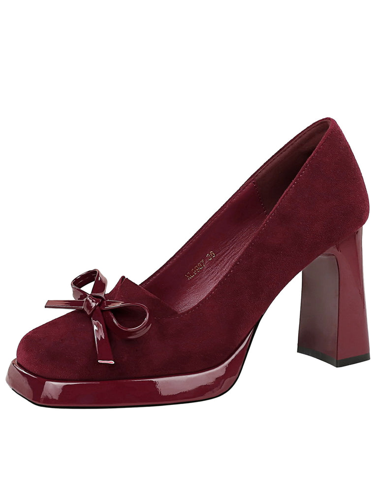 Black Bow Shoes 4