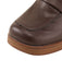 Brown Retro Square Toe Chunky Heels