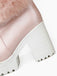 Mid-Calf Bow Decor High Heel Furry Boots